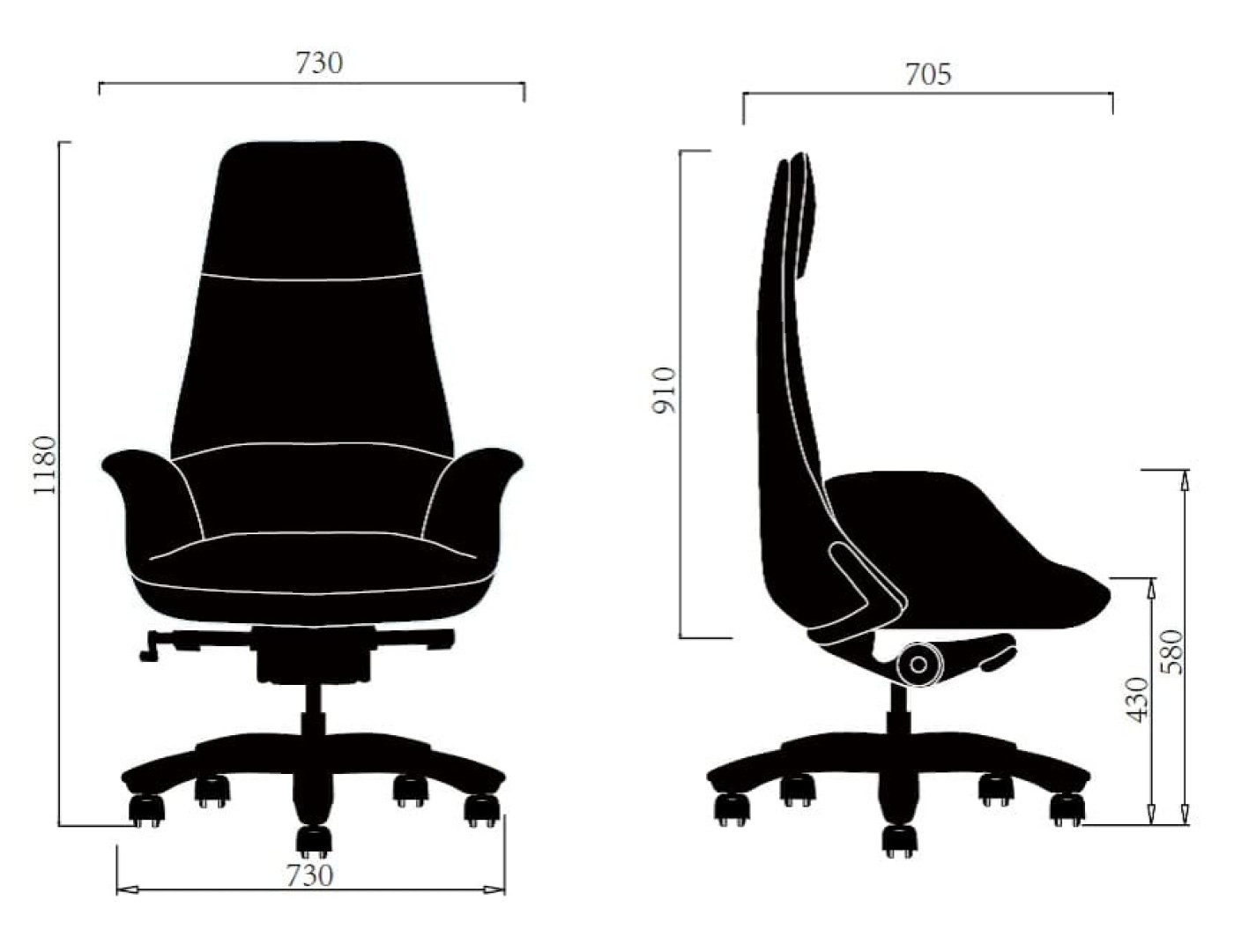 Кресло руководителя Секрет успеха — фото № 4
